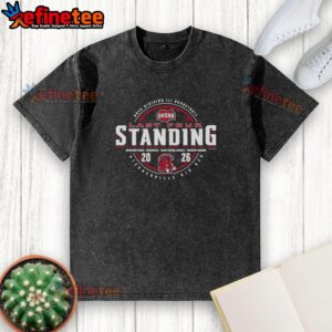 Premium Steubenville Big Red 2026 OHSAA Boys Basketball Division 3 Last Four Standing washed t-shirt design