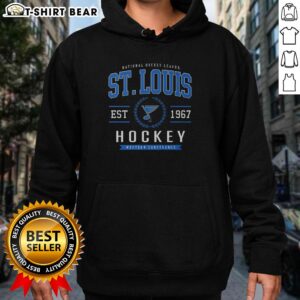 Hot St. Louis Blues Hockey Legacy Crest Hoodie featuring the team's logo and stylish design for fans.