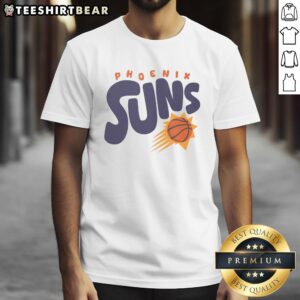 Good Phoenix Suns Bubble T-Shirt featuring vibrant team colors and logo, perfect for fans and casual wear.