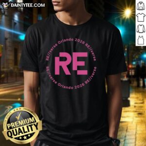 Alt Text: Nice Reverse Orlando 2026 Re Logo T-Shirt showcasing a stylish design perfect for fans and casual wear.