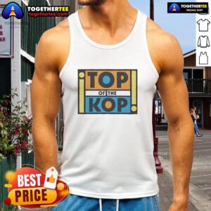 Good Top Of The Kop Tank Top featuring vibrant Liverpool FC colors and stylish design for passionate fans.