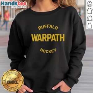 Nice Buffalo Warpath Hockey T-Shirt - Image 5
