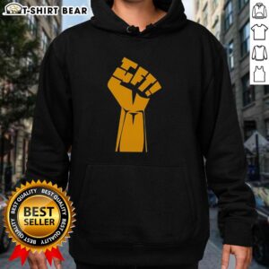 Cozy Nice U TFT Hand Logo Hoodie featuring a stylish graphic design, perfect for casual wear and street fashion.