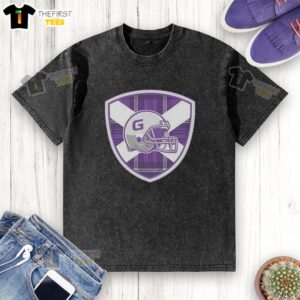 Premium Glasgow Tartans Logo International Arena Football Logo T-Shirt - Image 6