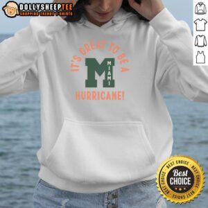 Vintage Miami Hurricane hoodie showcasing the iconic logo, perfect for fans and collectors of Miami sports apparel.