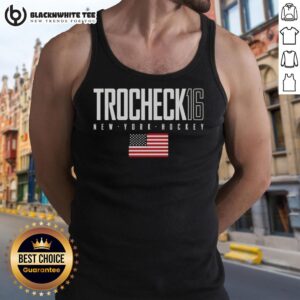 Good Vincent Trocheck 16 New York Rangers USA Flag Elite Tank Top showcasing team spirit and style for fans.