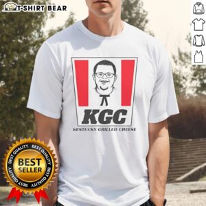 Original Kgc Kentucky Grilled Cheese T-Shirt featuring Down Syndrome awareness design, perfect for casual wear and advocacy.