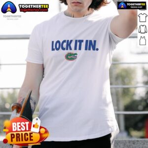 Hot Florida Gators 2026 Lock It In T-Shirt featuring bold team colors and logo, perfect for fans and game day attire.