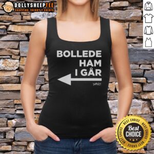 Alt Text: Official Danish Princess Bollede Ham I Gar tank top featuring stylish design and vibrant colors, perfect for casual wear.