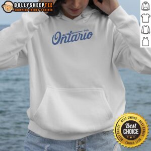 Alt Text: Awesome Ontario Reign Tower Buzzers hoodie in black with logo, perfect for fans of the Ontario Reign hockey team.