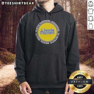 Pretty Seattle Mariners hoodie designed to improve mental health, featuring vibrant colors and a stylish logo.