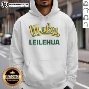 Good Mules Leilehua Hoodie in vibrant colors, perfect for casual wear and showcasing unique Hawaiian-inspired design.