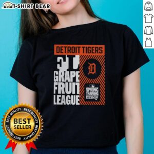 Top Detroit Tigers Grapefruit League Spring Training 2026 ladies tee in vibrant colors, perfect for fans and spring events.
