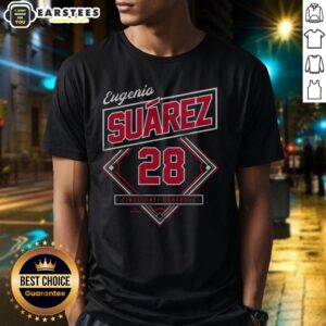 Awesome Eugenio Suarez Classic Diamond T-Shirt featuring a stylish design and vibrant colors for baseball fans.