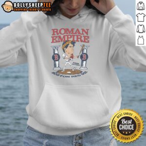 Alt Text: Pretty Red Sox Roman Anthony hoodie featuring a stylish Roman Empire design for fans and fashion enthusiasts.