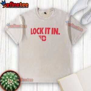 Hot Dayton Flyers 2026 Lock It In Washed T-Shirt in vibrant colors, perfect for fans supporting their team.