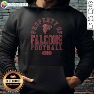 Alt Text: Stylish Nice Atlanta Falcons Football Property 1966 hoodie featuring team colors and logo, perfect for fans.