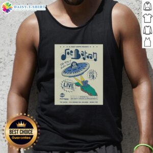 Joe Bataan poster tank top from Original El Donut Shoppe event on March 19, 2026, in Orlando, FL.