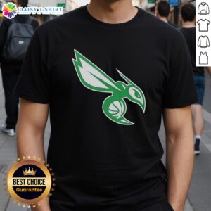 Premium Charlotte Hornets white logo Patrick's Day T-shirt featuring a stylish design for basketball fans.