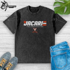 Alt Text: Original Jacari White Virginia Cavaliers Basketball washed t-shirt showcasing team spirit and style in Charlottesville.