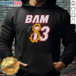 Awesome Bam 83 Miami Basketball T-Shirt - Image 2