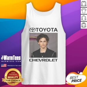 Actor in a tank top posing with a nice car, showcasing style and luxury in a vibrant outdoor setting.