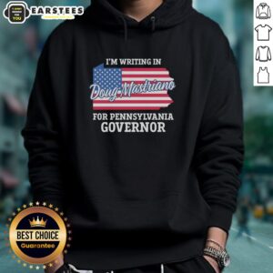 Good I'm Writing In Doug Mastriano For Pennsylvania Governor Usa Flag T-Shirt - Image 2