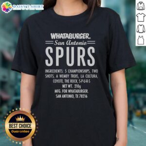 Nice Whataburger themed tee featuring San Antonio Spurs and Wemby Trois, celebrating 5 championships - perfect for fans!