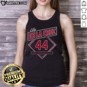 Awesome Elly De La Cruz Classic Diamond Tank Top in stylish design, perfect for summer fashion and casual outings.
