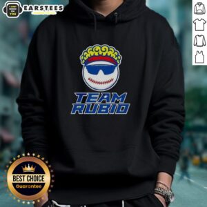 Good Puerto Rico Team Rubio baseball hoodie featuring vibrant colors and logo, perfect for fans and casual wear.