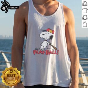 Hot Peanuts Snoopy Play Ball Raglan T-Shirt - Image 5