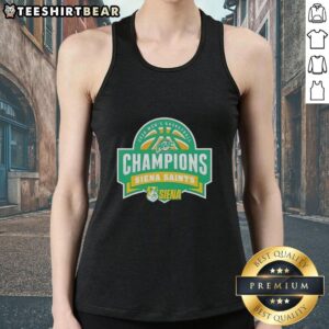 Top Siena Saints 2026 MAAC Hoops Men's Basketball Tournament Champions T-Shirt - Image 4
