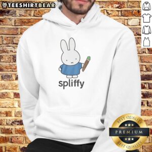 Hot Spliffy Bunny Graphic Hoodie featuring a vibrant bunny design, perfect for casual wear and animal lovers.