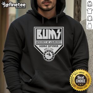 Original Whiskey at Comiskey Tailgate Bums 2026 Hoodie featuring a vibrant design perfect for game day.