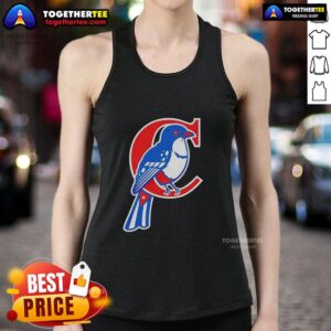 Awesome Cuba Tocororo logo tank top featuring vibrant colors and a stylish design for summer fashion enthusiasts.