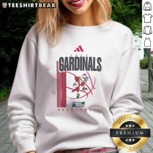 Good Louisville Cardinals March Madness sweatshirt featuring team colors and logo, perfect for fans during the tournament.