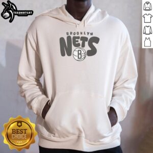 Stylish Nice Brooklyn Nets Bubble Hoodie featuring team logo, perfect for fans and casual wear.