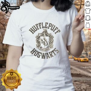 Nice Hufflepuff Crest T-Shirt - Image 5