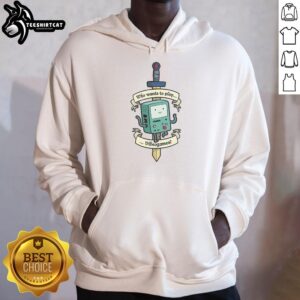 Adventure Time BMO hoodie featuring vibrant colors and fun graphics for gamers who love video games and cozy style.