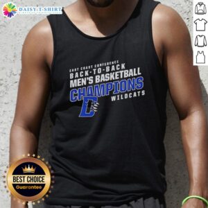 Awesome Daemen Wildcats East Coast Conference Basketball back-to-back tank top featuring team colors and logo design.