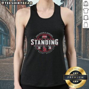 Premium St. Henry Redskins 2026 OHSAA Girls Basketball Division 6 Last Four Standin T-Shirt - Image 4