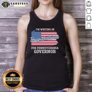 Good I'm Writing In Doug Mastriano For Pennsylvania Governor Usa Flag T-Shirt - Image 3