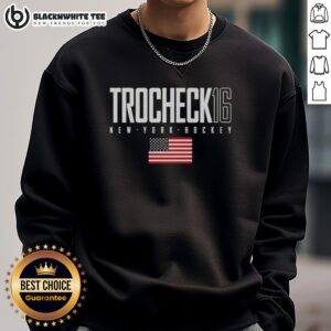 Good Vincent Trocheck 16 New York Rangers USA Flag Elite Sweatshirt featuring vibrant graphics and comfortable design.