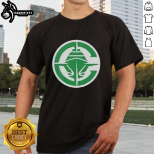 Alt Text: Premium Los Angeles Clippers white logo t-shirt for St. Patrick's Day celebration, perfect for fans and festive wear.