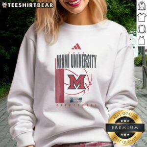 Good Miami Redhawks March Madness sweatshirt featuring vibrant team colors and logo for fans celebrating the tournament.