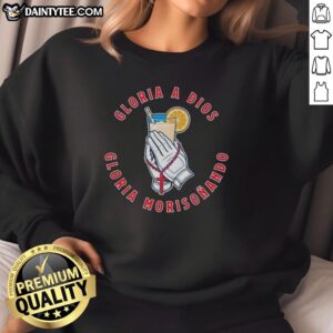 Official Gloria A Dios Gloria Morisoñando T-Shirt - Image 3