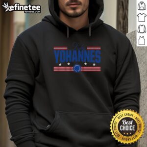 Nice Lily Yohannes Stars and Stripes Hoodie featuring a trendy design with an American flag pattern for stylish comfort.