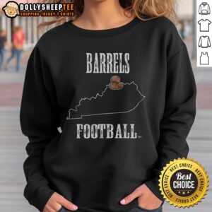 Good Kentucky Barrels State Sweatshirt featuring a stylish design and cozy fit, perfect for Kentucky pride and comfort.