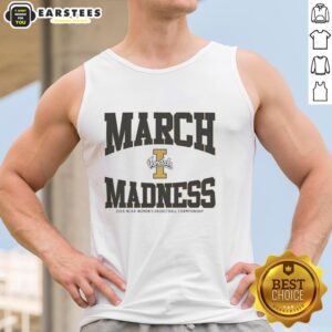 Alt Text: Hot Idaho Vandals March Madness 2026 NCAA Women's Basketball Championship tank top featuring team colors and logo.