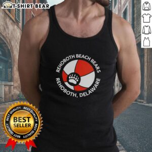 Top Rehoboth Beach Bears logo tank top featuring a vibrant design, perfect for fans in Rehoboth, Delaware.